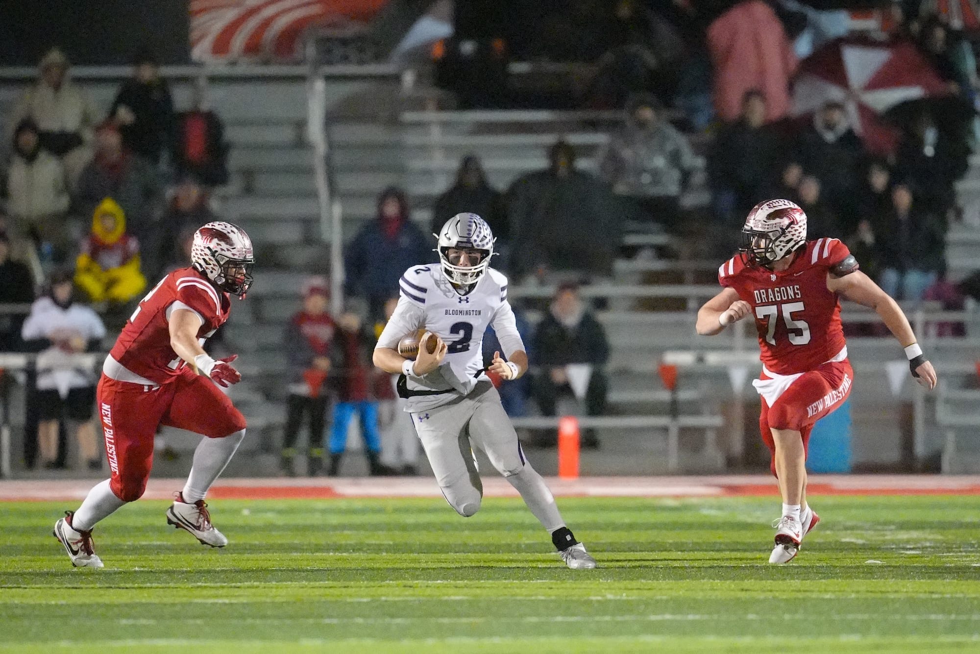 New Palestine shuts out Bloomington South, ends playoff run for Panthers