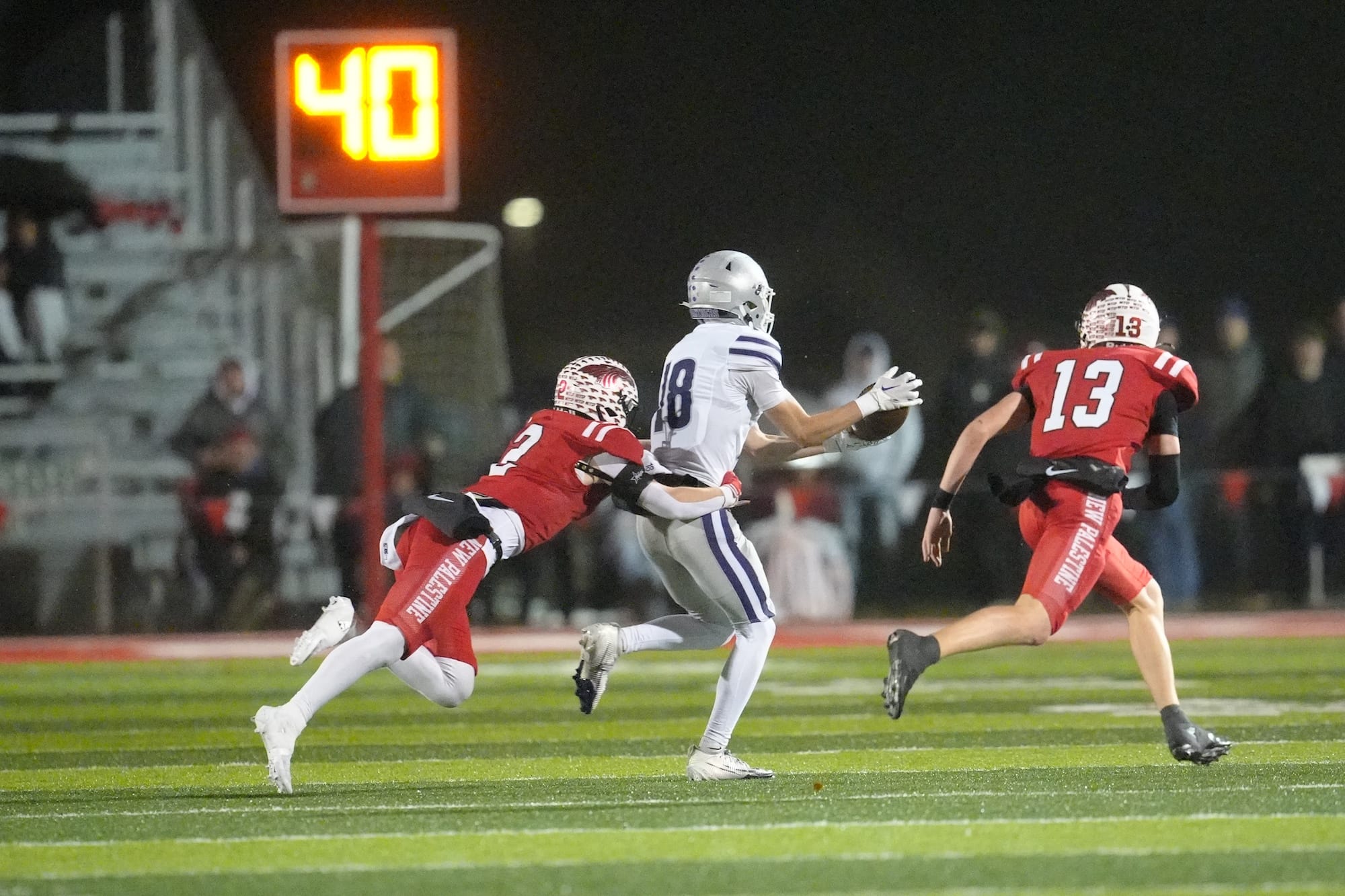 New Palestine shuts out Bloomington South, ends playoff run for Panthers