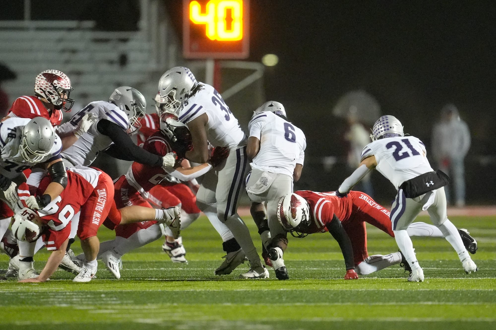 New Palestine shuts out Bloomington South, ends playoff run for Panthers