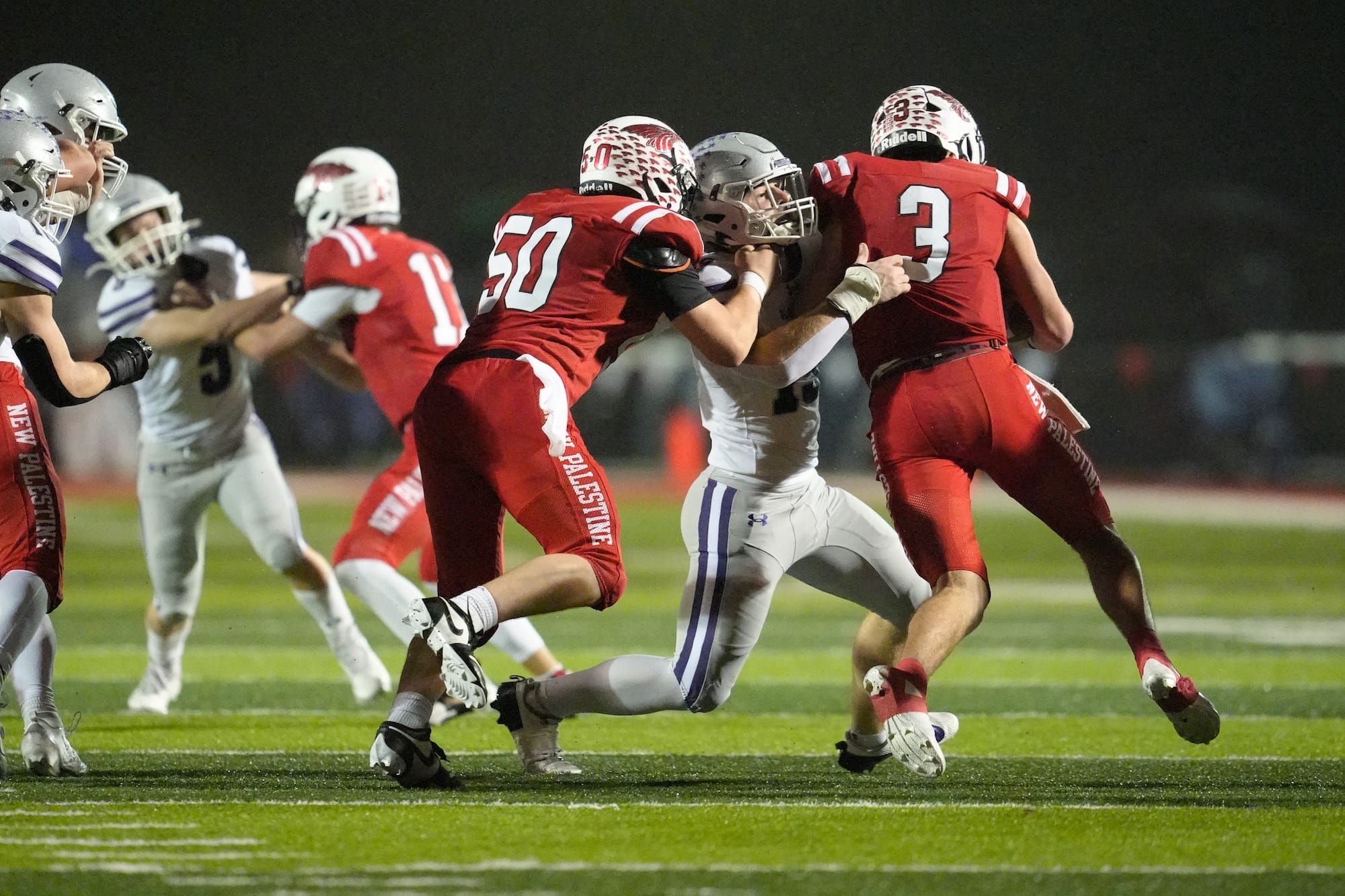 New Palestine shuts out Bloomington South, ends playoff run for Panthers