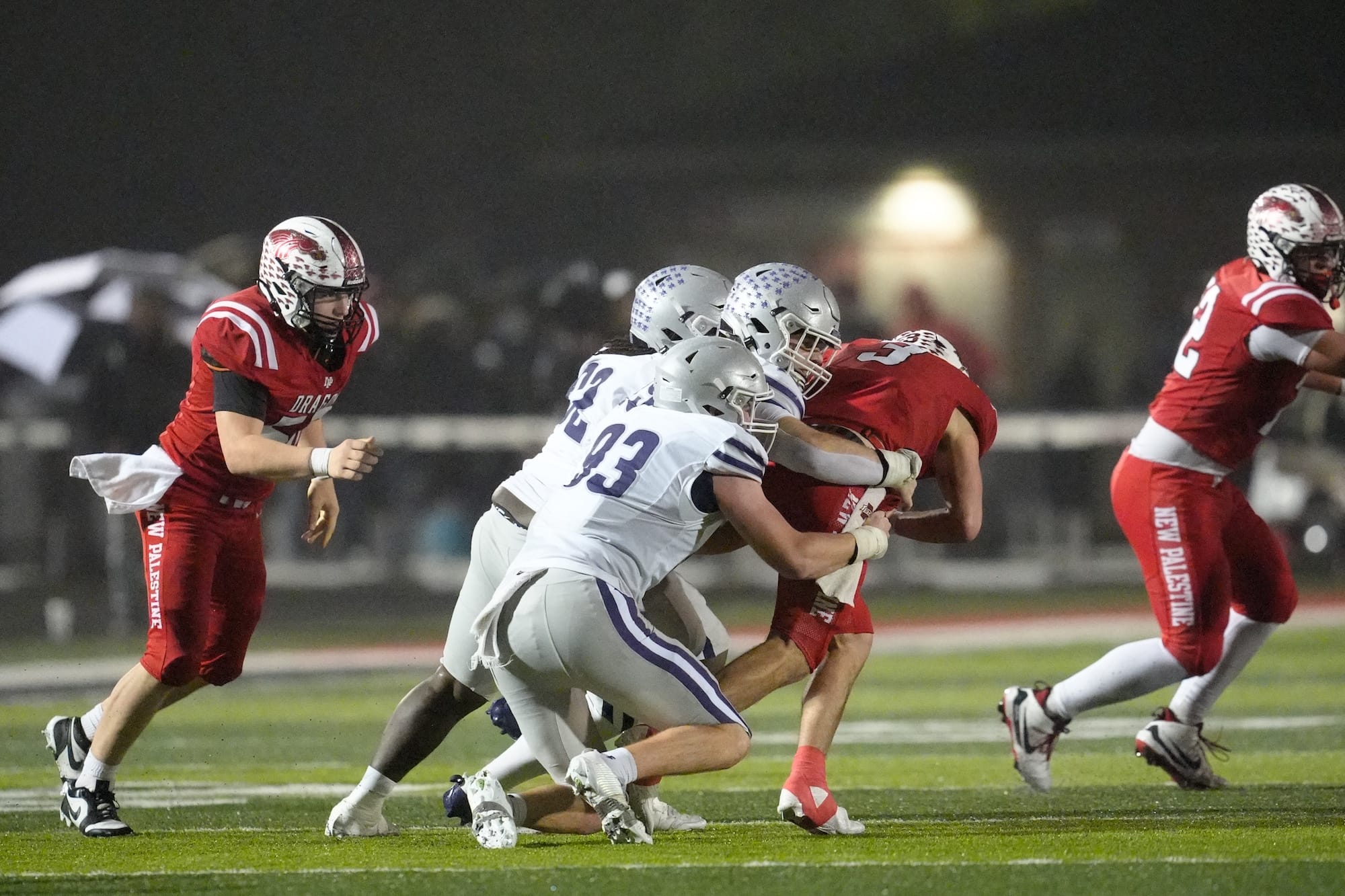 New Palestine shuts out Bloomington South, ends playoff run for Panthers