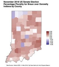 Could the blue bubble of Bloomington have a reddish tinge in City Council District 2?