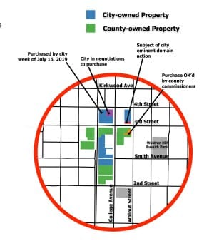 Bloomington, Monroe County both move on separate land acquisitions as part of planned expansion of convention center