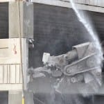 Photo: Demolition of 4th Street parking garage starts in earnest