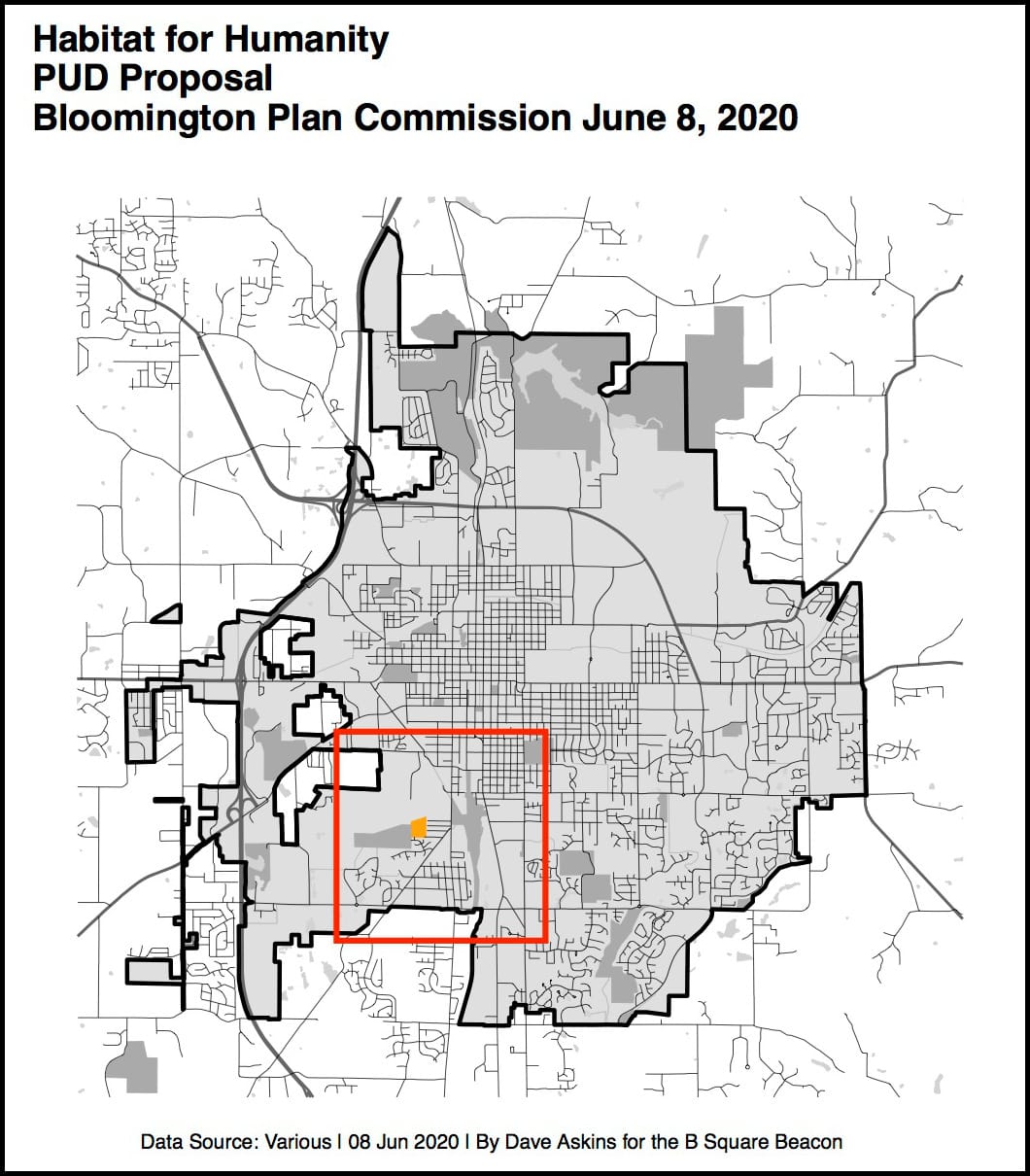 Habitat for Humanity PUD, Trinitas site plan OK’d by Bloomington plan commission, as seat remains disputed