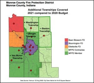 Washington Township starts process to join fire district, would make 7 out of 11 member townships in Monroe County