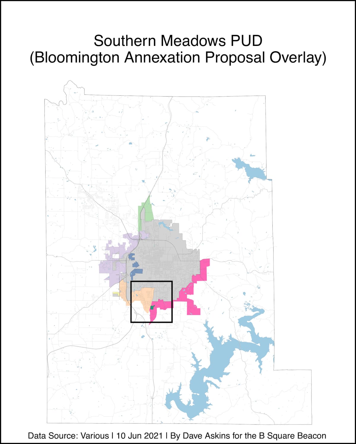 Monroe County commissioners reject another residential development south of Bloomington: “This is a lot of housing on not a lot of space.”