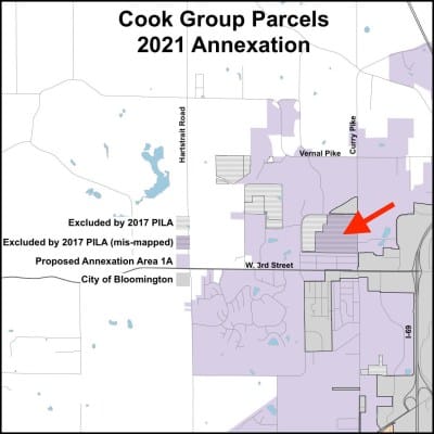 Bloomington’s planned annexation: County hires own consultant, city clarifies map