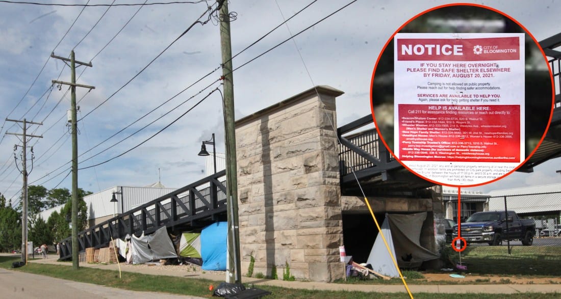 Friday, Aug. 20 deadline posted: B-Line bridge encampment removal to be guided by new general police order