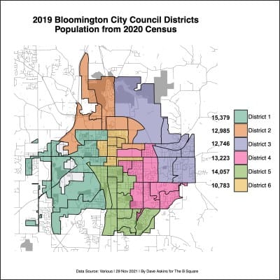 Column: Sandboxing some possible new Bloomington city council districts