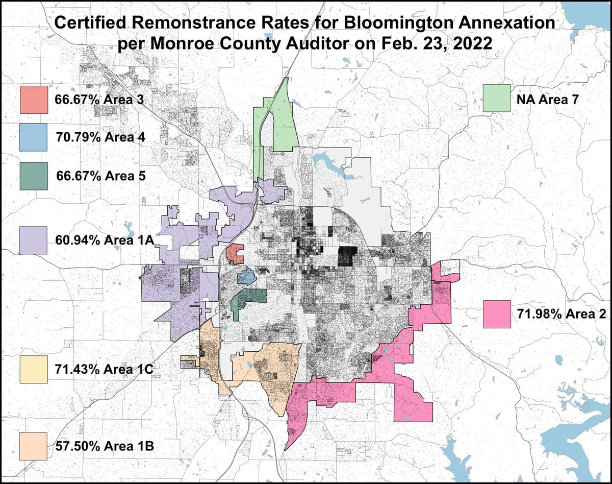 March 15: Oral arguments on Bloomington’s constitutional challenge to 2019 annexation law