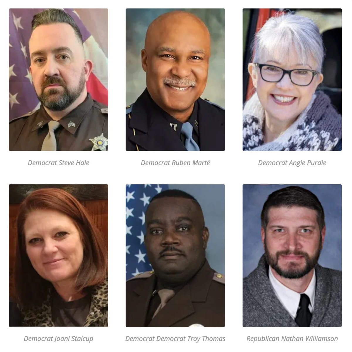 2022 candidates for Monroe County sheriff