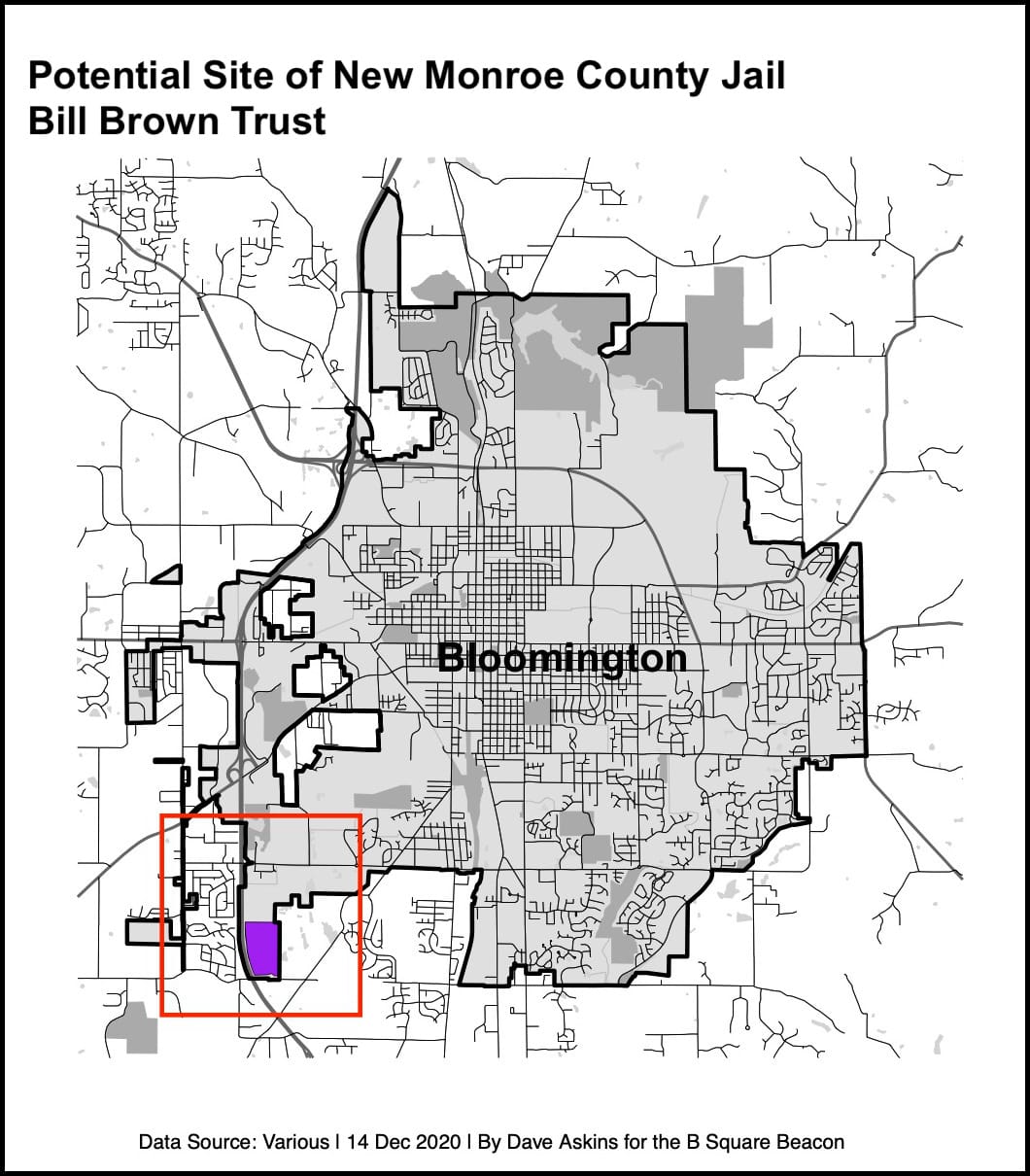 Monroe County looking to build new jail in SW Bloomington, $10M real estate deal gets initial OK