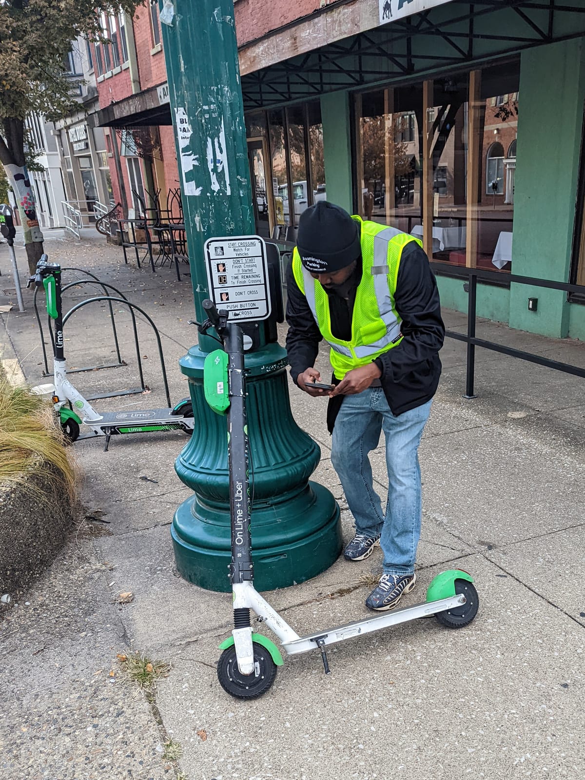 Bloomington concedes: Simple tickets can’t be given to scooter companies for bad parking by their users