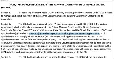 Six now to pick a seventh: Appointments to CIB for Monroe Convention Center expansion nearly done