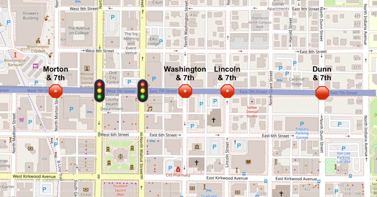 5–4 Bloomington council vote: 3 more stops, not just Dunn, OK’d for reinstallation on 7-Line bicycle route