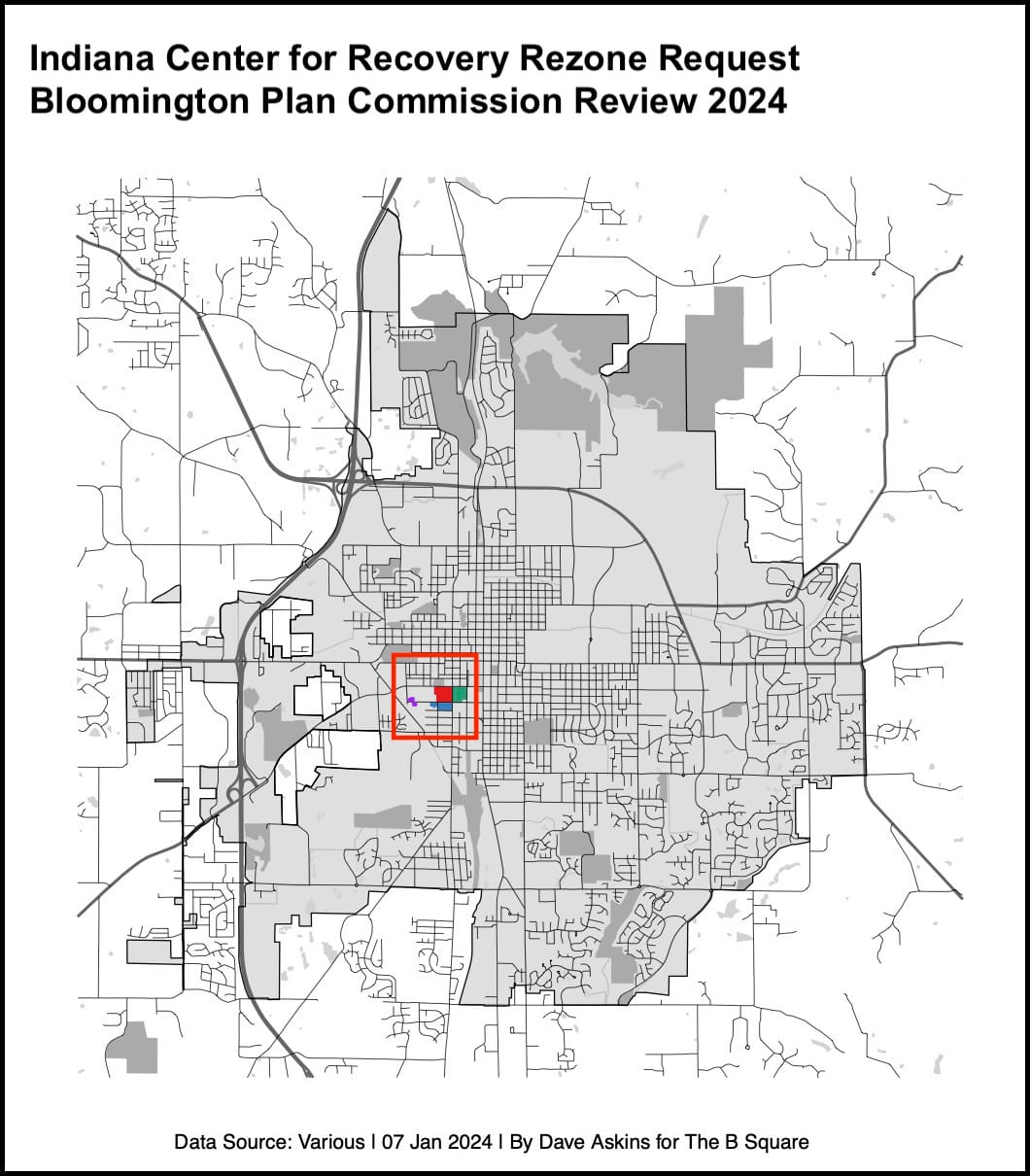 Group home rezone request withdrawn before hearing by Bloomington plan commission