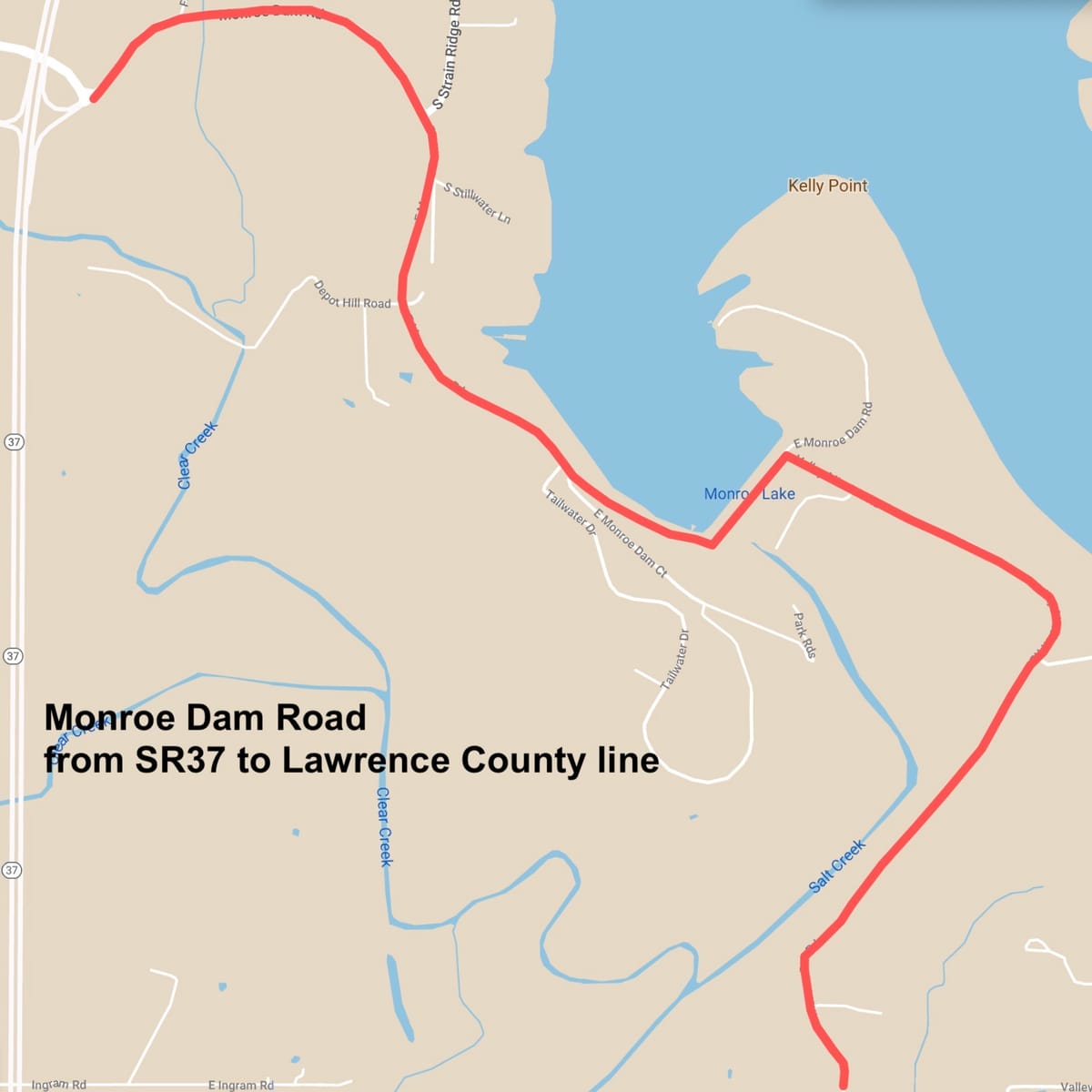 Monroe County using big, small grants for road paving, logjam projects