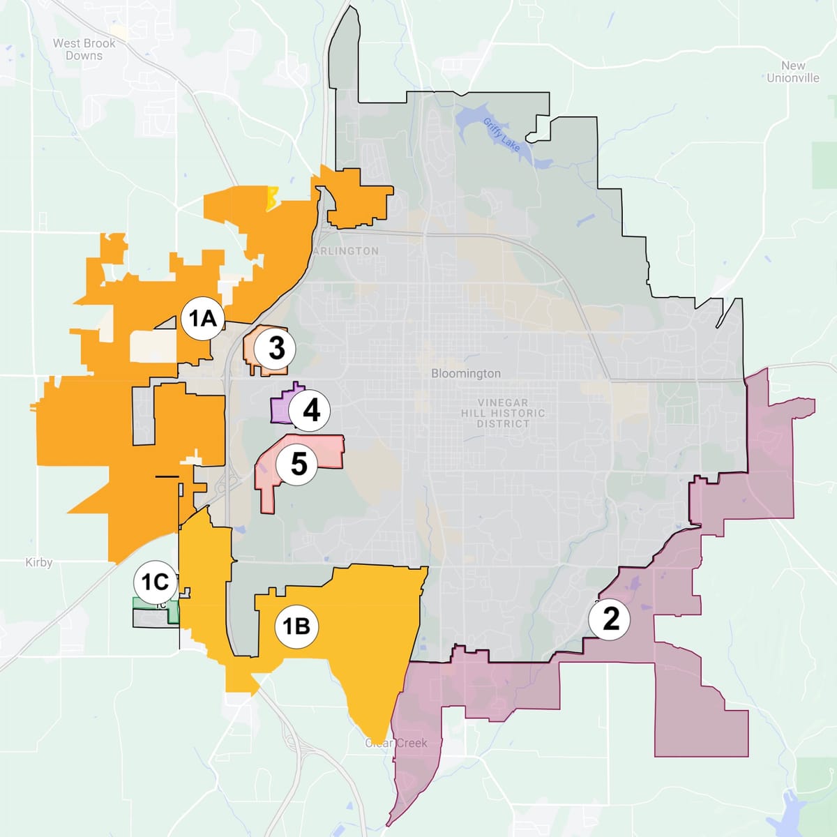 Second lower court order against Bloomington: ‘[T]he annexation of Areas 1A and 1B shall not take place’