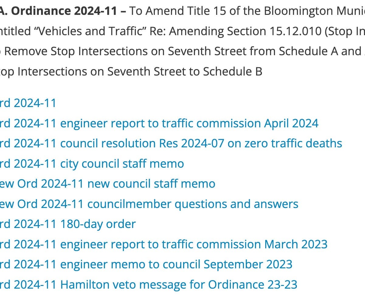 Bloomington City Council Agenda May 15, 2024