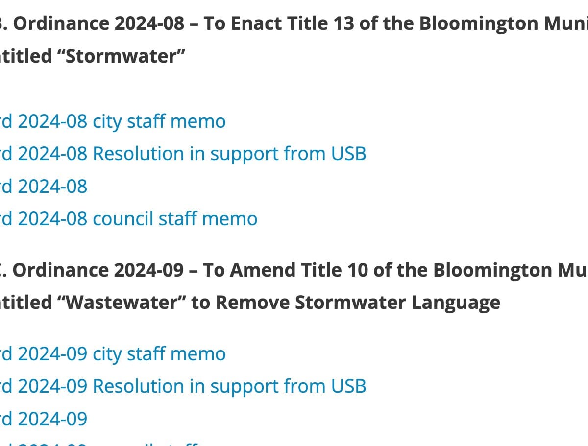 Bloomington City Council Agenda May 8, 2024