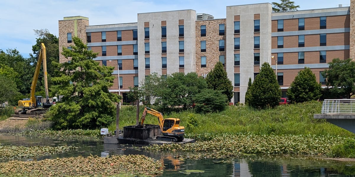 Photos: Miller-Showers Park dredging work