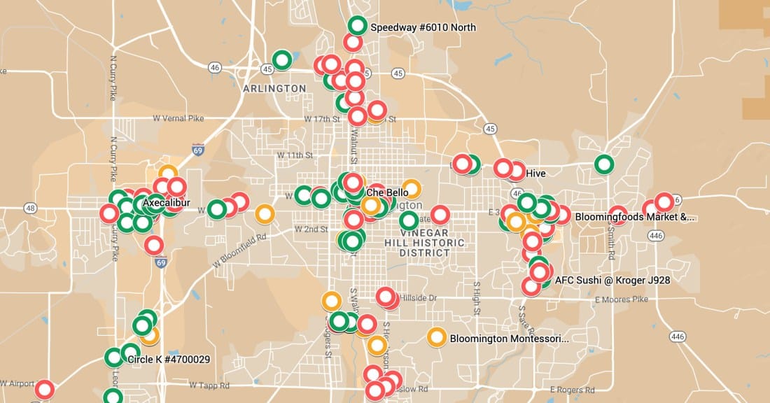 June 2024 food inspection reports for Monroe County released by health department