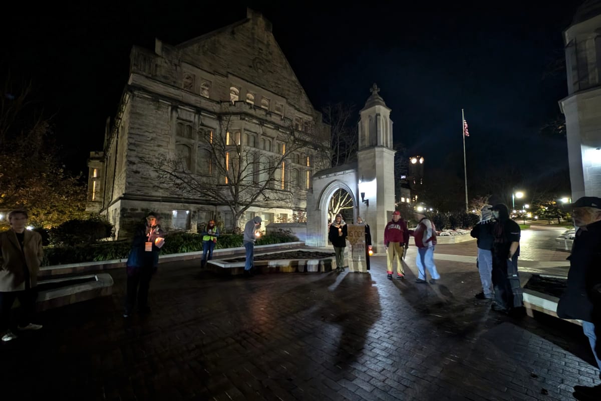 Week 12:  Protestors of IU free speech policy declare victory, now to shift focus from Sunday-night events