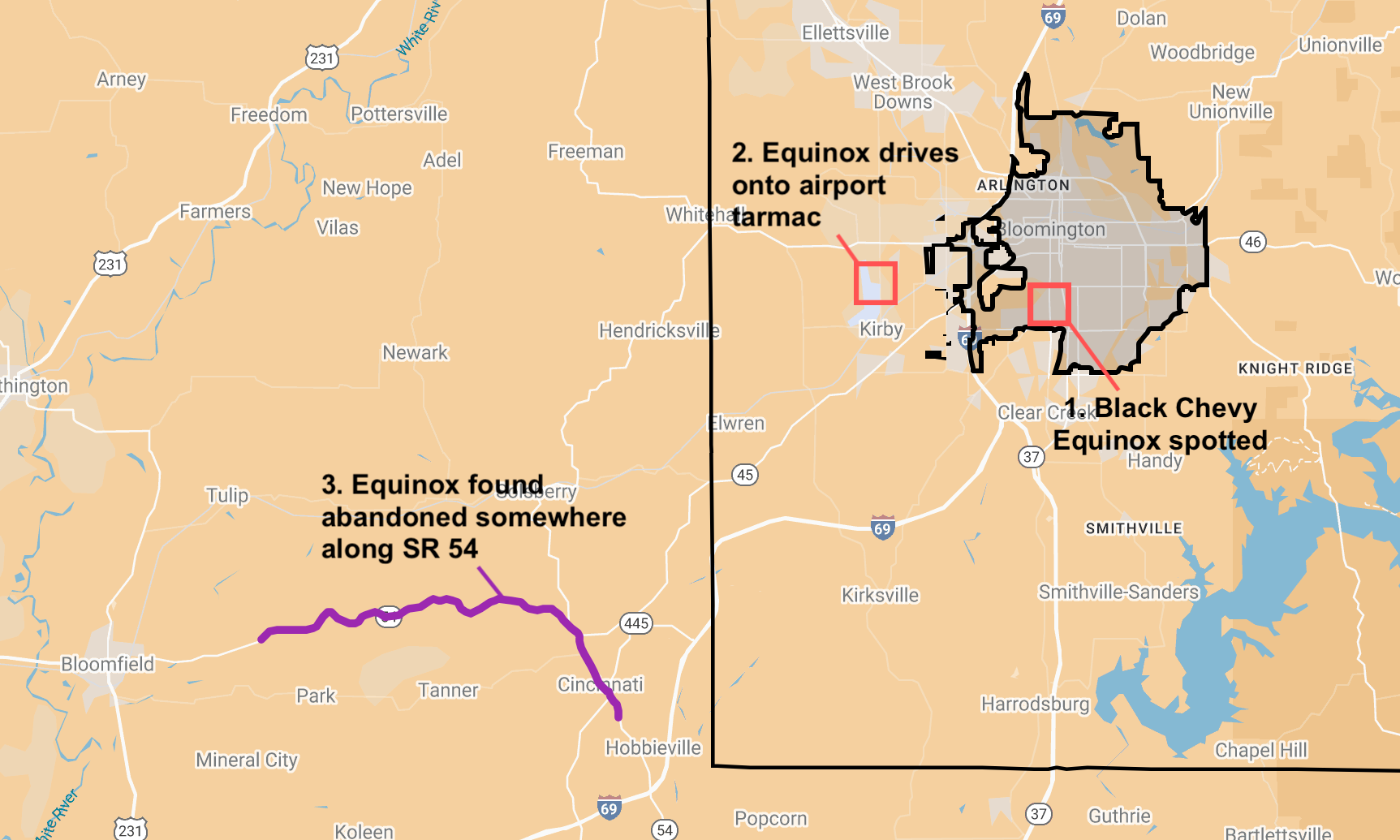 Monroe County sheriff: Armed, dangerous suspect at large, fled through airport then to Greene County, seeking tips from public
