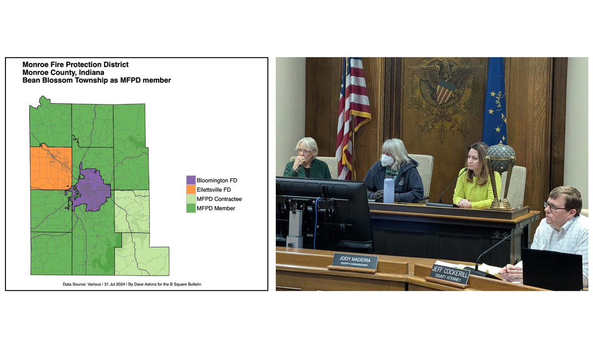 Bean Blossom added to Monroe fire district, sparking sharp words from Ellettsville leaders