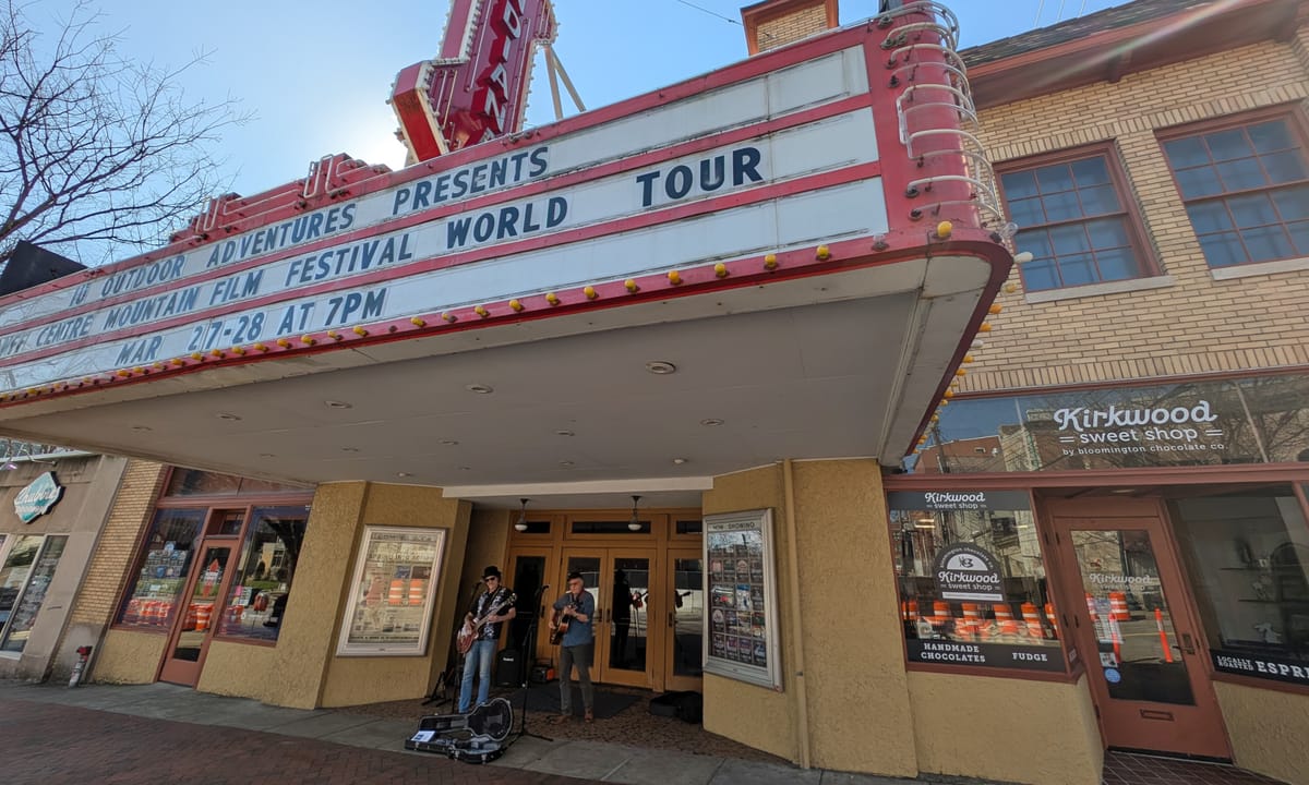 Kirkwood Avenue & Washington Street (Buskirk-Chumley Theater)