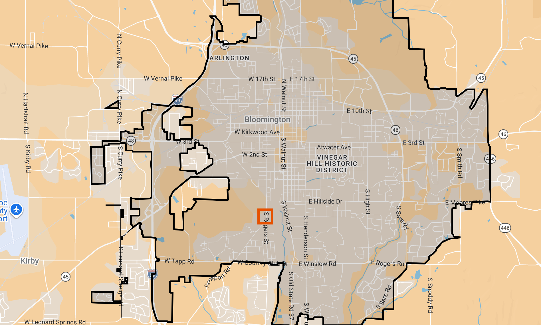 Bloomington police arrest woman after hours-long standoff on South Rockport Road