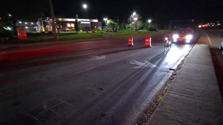 Video: Race Across America leader hits Bloomington time point @ 11:23:40 on June 21, 2022