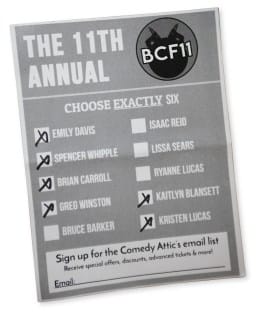 Local jokes land in the second week of Bloomington Comedy Festival