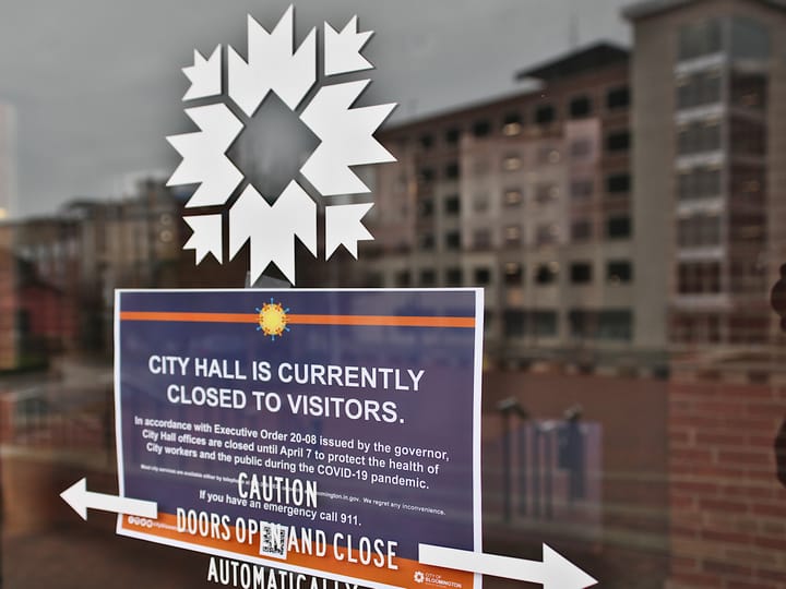Bloomington city hall now officially closed due to COVID-19