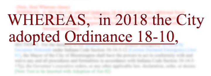 Bloomington city council includes memory of BearCat purchase in COVID-19 emergency powers for mayor