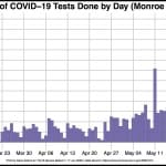 12 new COVID-19 cases in Monroe County most on single day since outbreak started