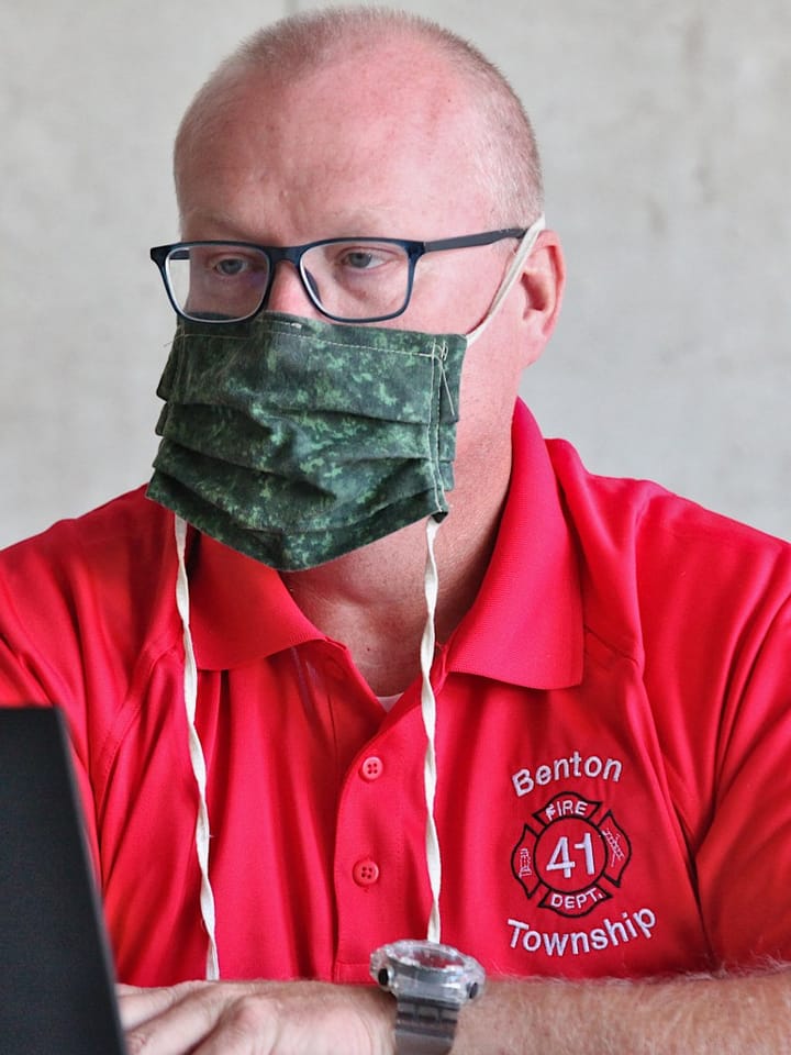 Benton Township now in Monroe Fire Protection District, Washington Township in queue