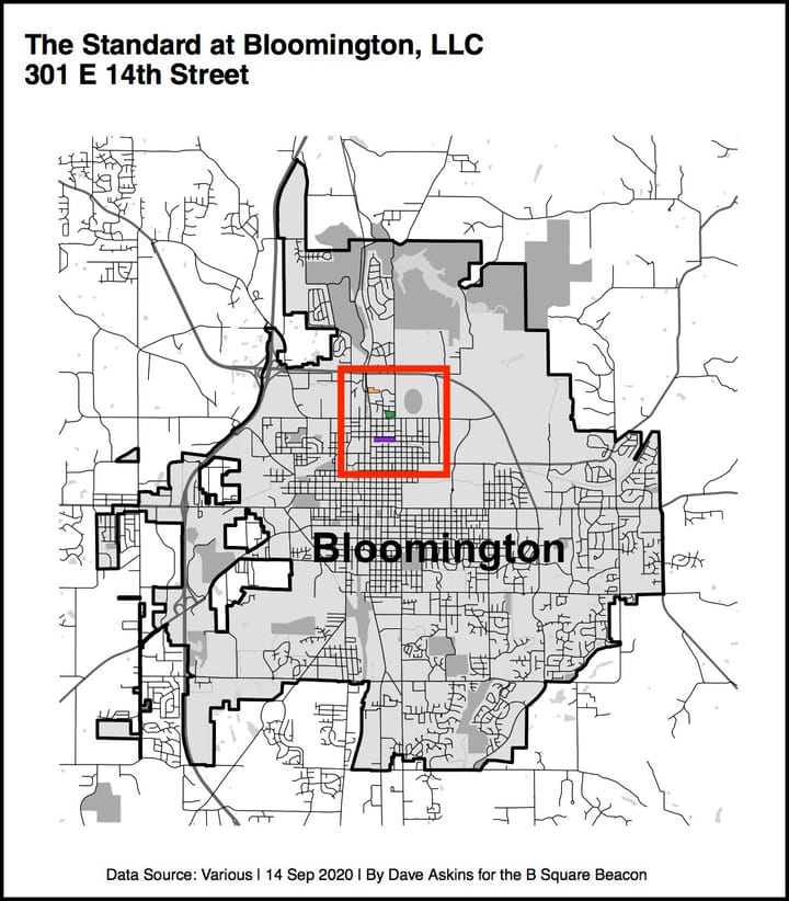 Bloomington plan commission gives rezoning for student housing a standard second hearing