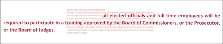 Monroe County commissioners put off changes to personnel policy after councilors tweak salary ordinance