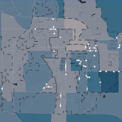 Analysis by Bloomington resident: Sidewalk project funding not equitable, political bias a factor