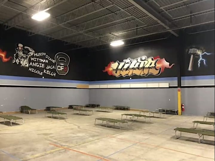 New Bloomington shelter already half full on first night: 26 total guests, not counting 3 pets