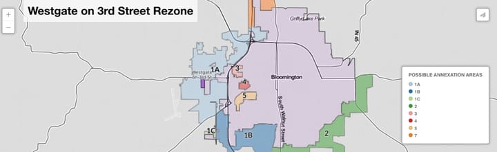 Monroe County commissioners OK rezone, which could mean 330 more housing units on edge of Bloomington