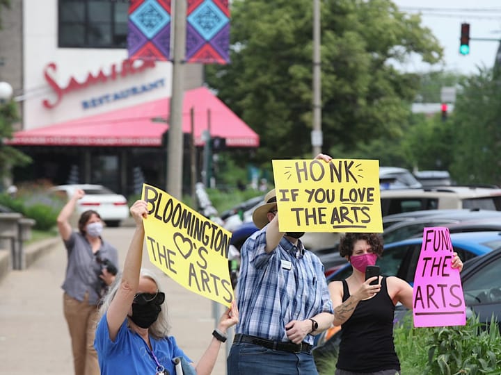 Arts groups cheer Bloomington mayor’s news on Waldron: “While the pandemic has stalled us, it has not killed us.”