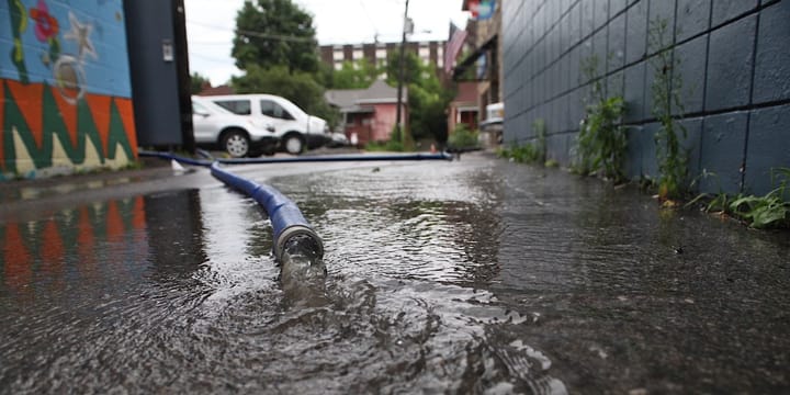 Post-flood work starts for Bloomington government,  businesses