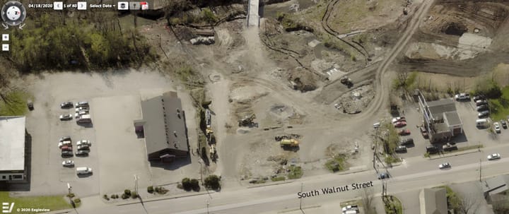 US military conducts nighttime training exercise at location of future affordable housing site in Bloomington