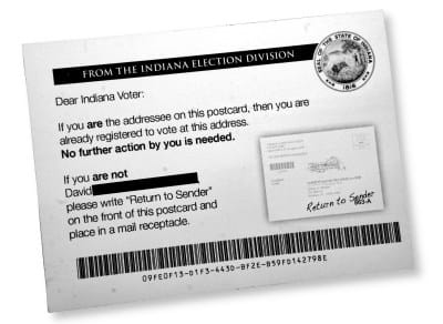 Check your voter registration: Election board reviews registration postcard confirmations, no fresh news on registration fraud allegation