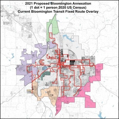 City council budget hearing draws questions for Bloomington Transit on fare-free rides, geographic expansion