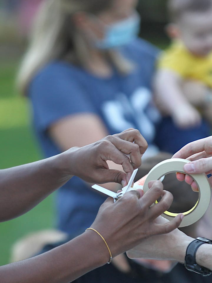 Photos: Science Fest achieves Dunn Meadow liftoff