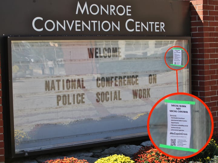 Dissent from some social workers, as Bloomington’s national conference on police social work kicks off